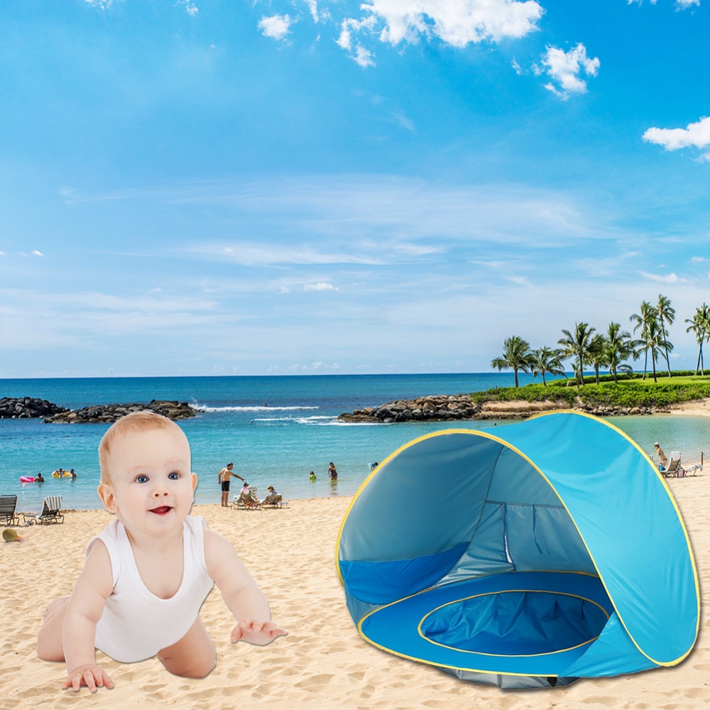 Portable Pop-Up Baby Beach Tent